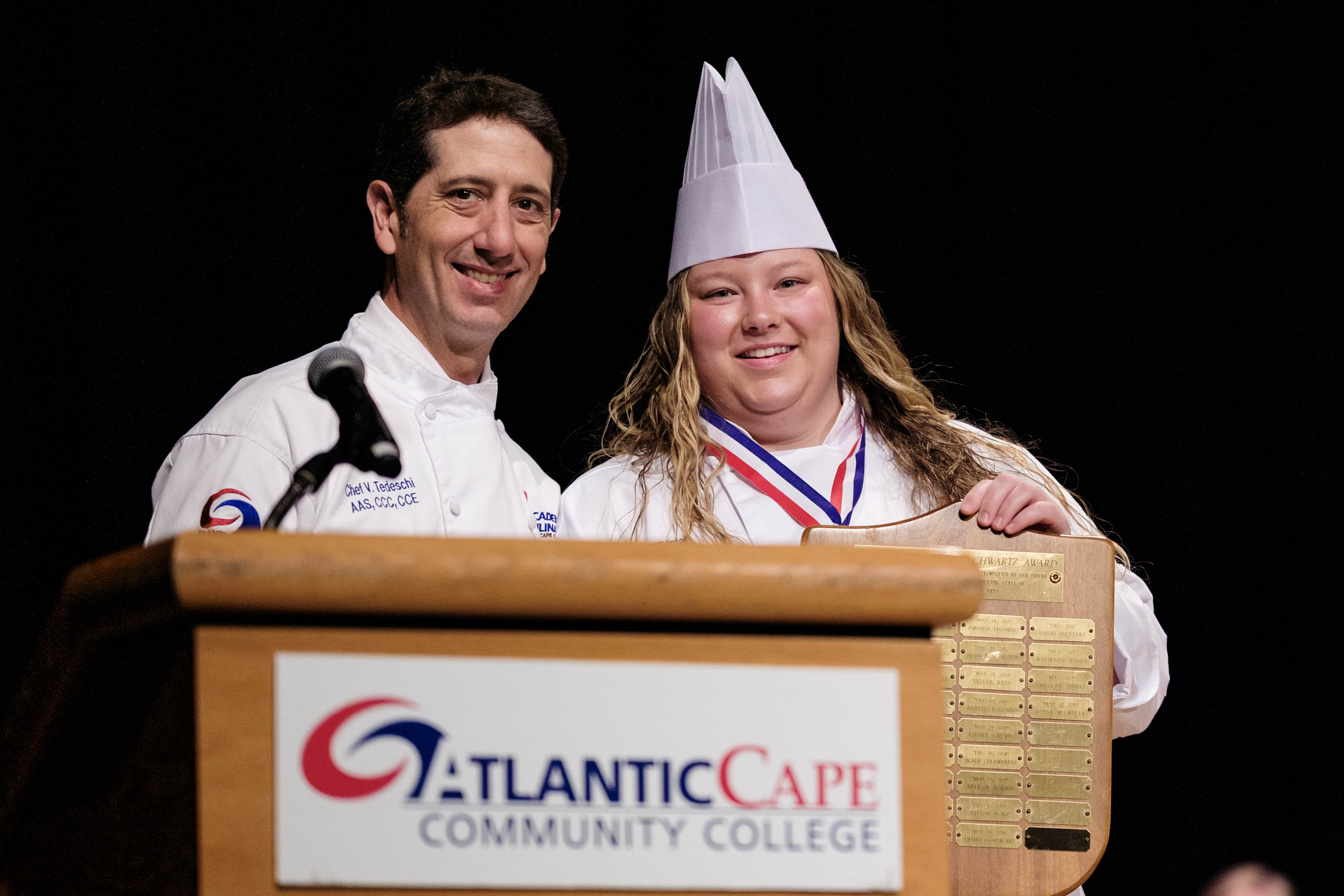 Grace Carpenter receives the Nathan Schwartz Award