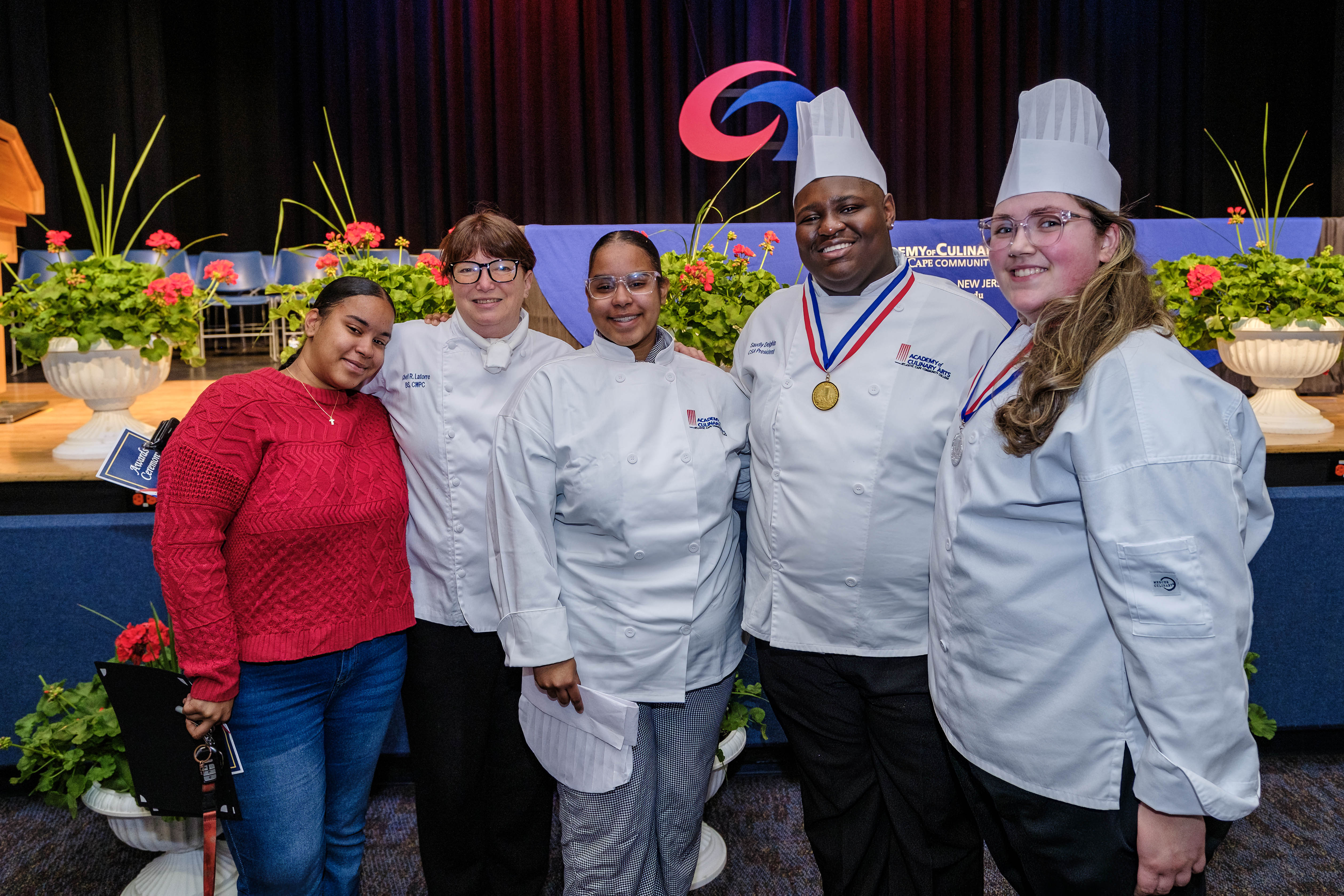 Members of the Culinary Students Association
