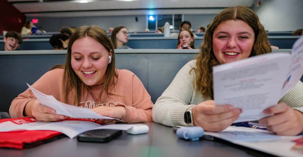Students at the inaugural Business Day at Atlantic Cape's Cape May campus