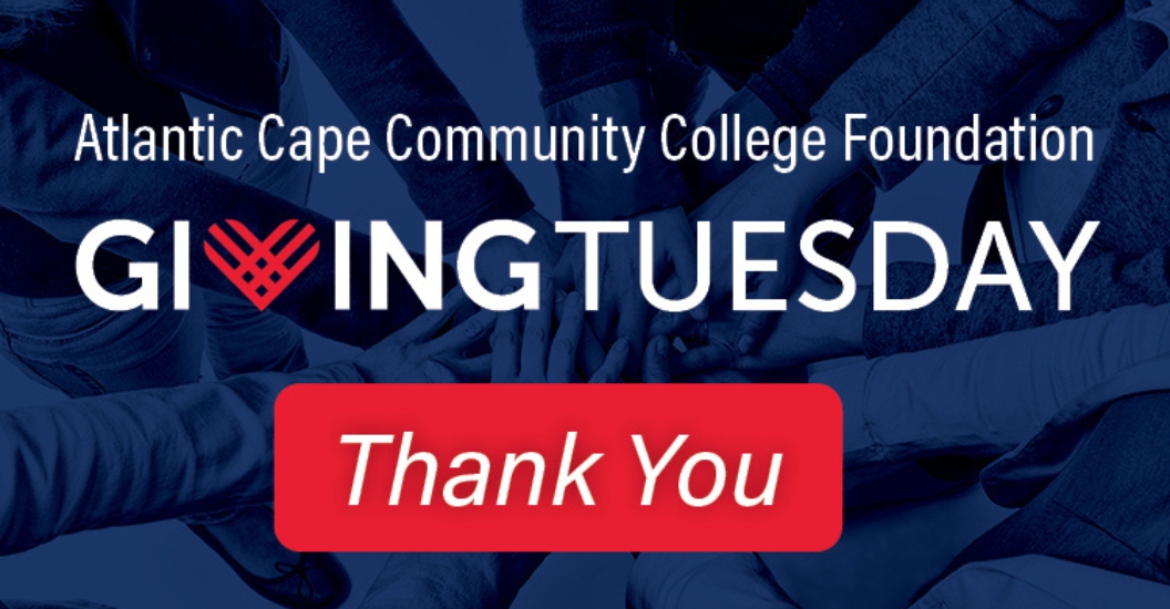 Record $33,269 Raised on GivingTuesday for Atlantic Cape Students in Need; Nearly $18,000 Raised to Support Campus Food Pantries
