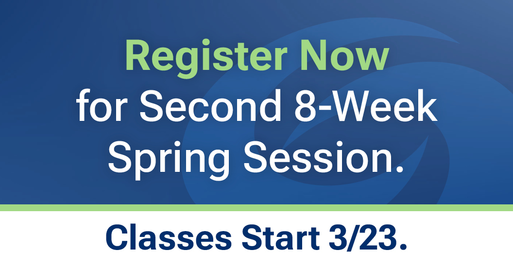 Register Now for Atlantic Cape’s Second 8-Week Spring Session; Classes Start March 23