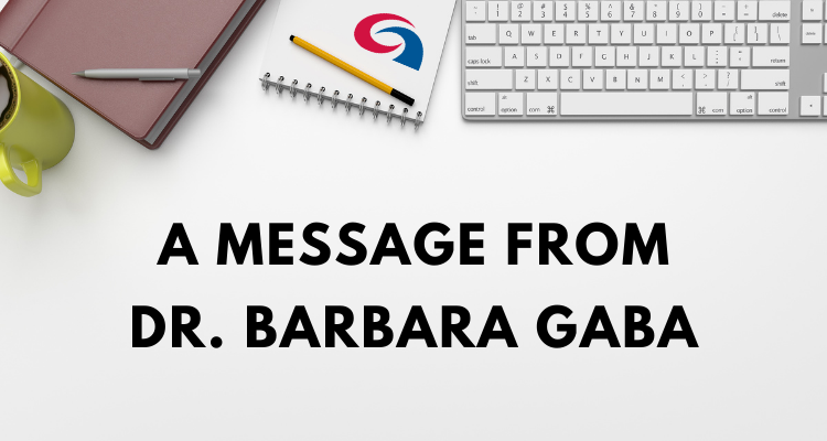 A Message From Dr. Gaba - April 27