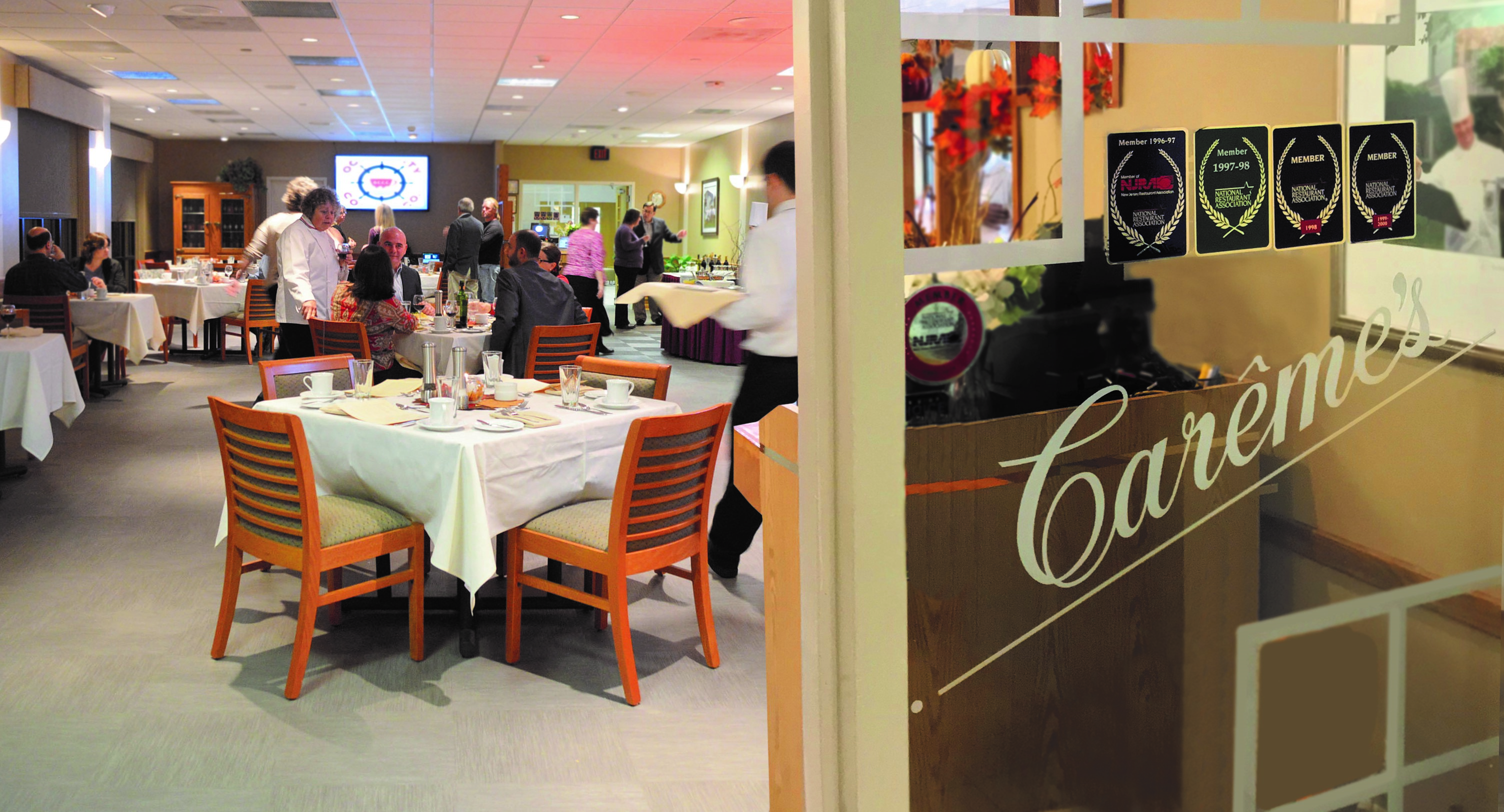 Careme's restaurant interior