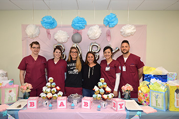 student nurses club baby shower