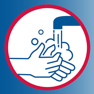 wash hands