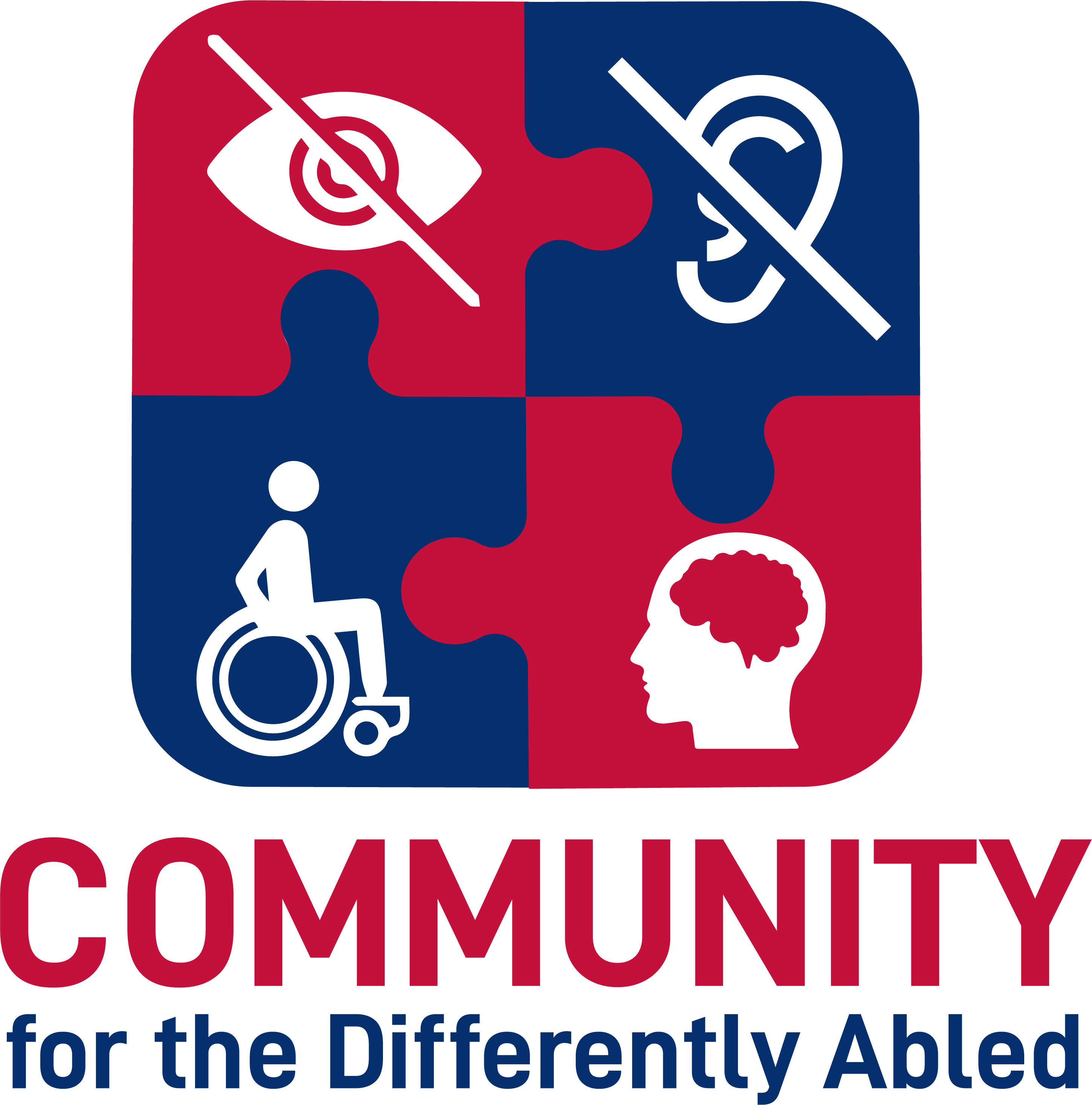 Community for the Differently Abled Club logo
