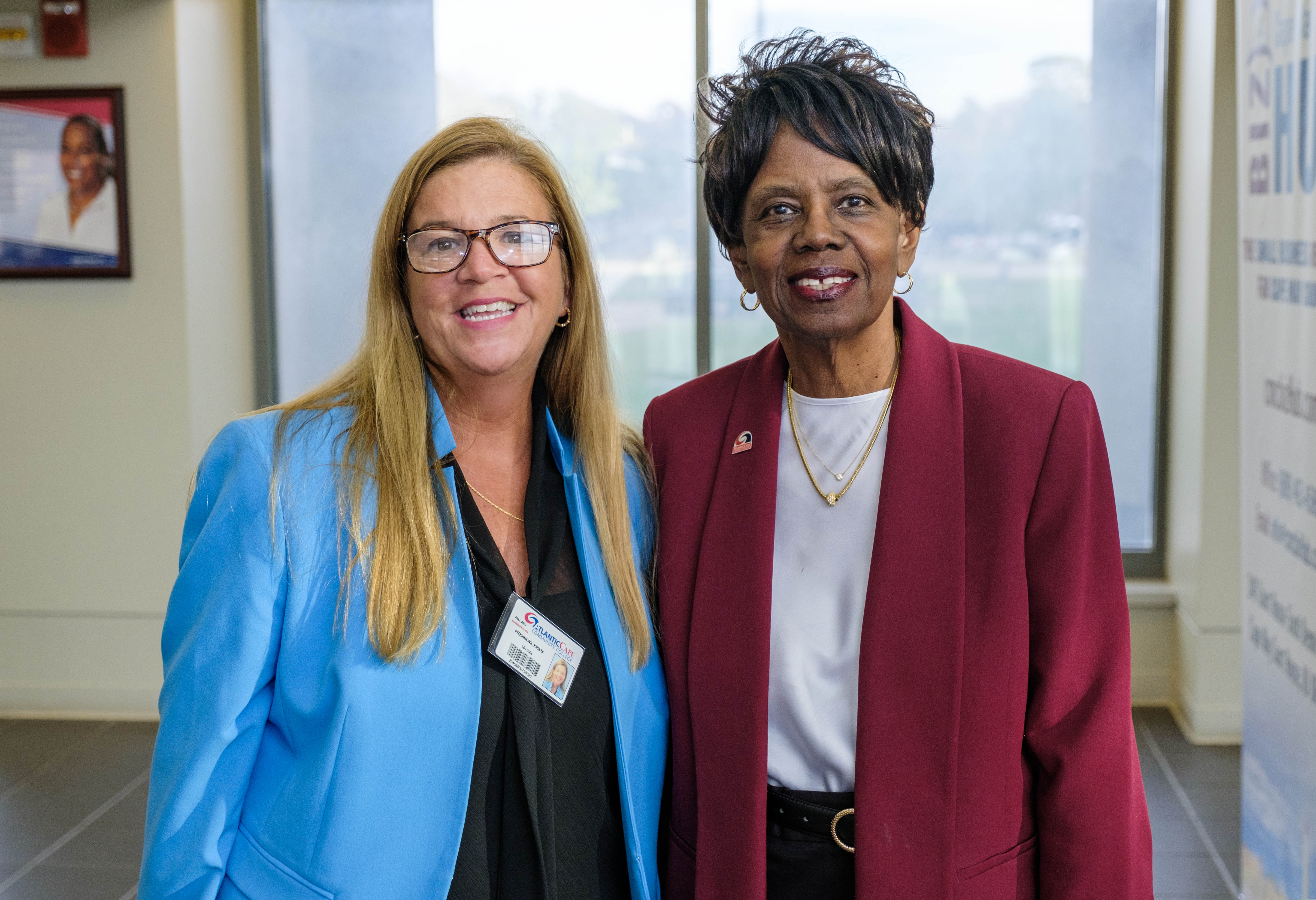 CMC Director Krista Fitzsimons and Dr. Barbara Gaba