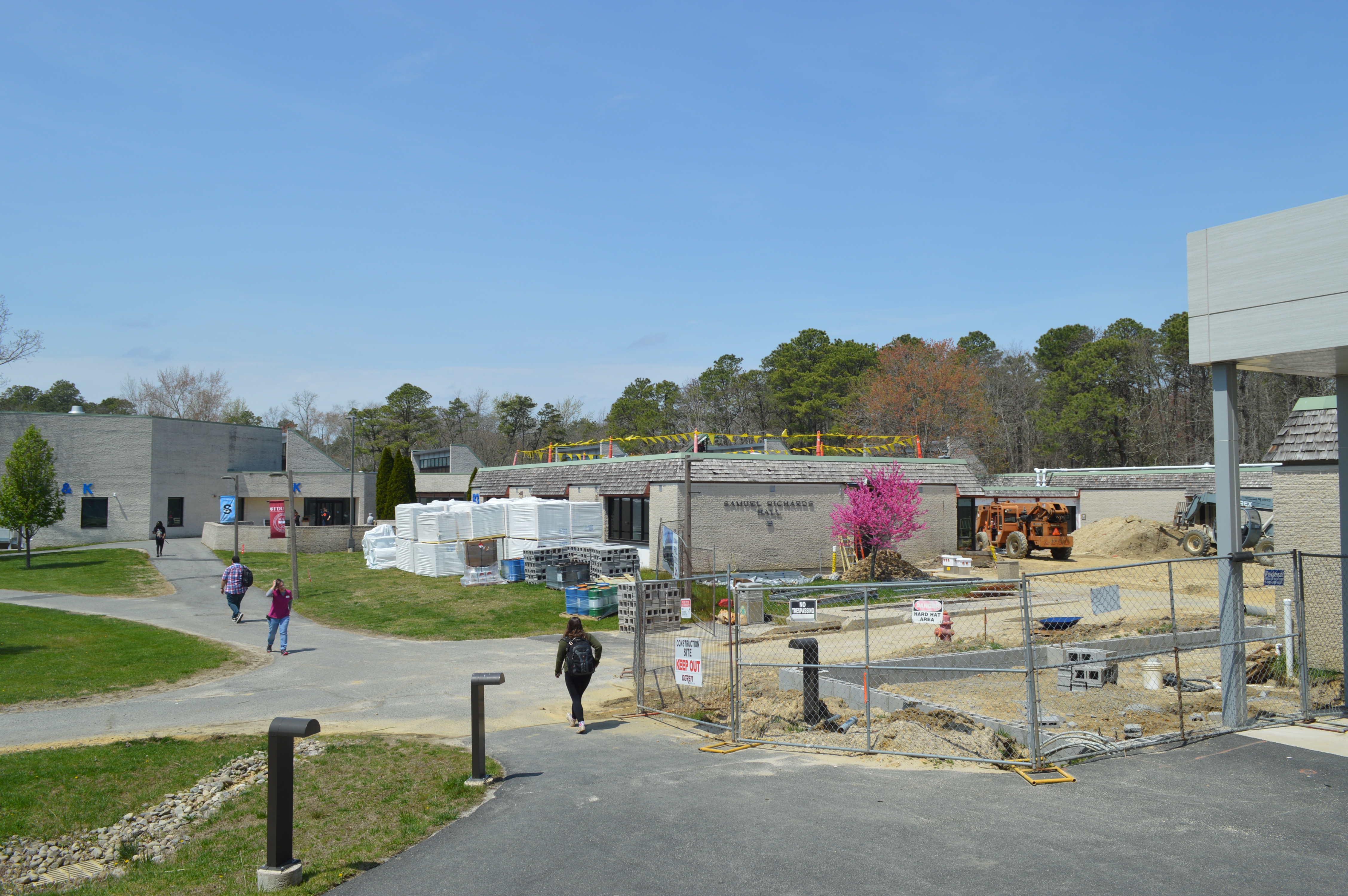 Innovation Center under construction at Atlantic Cape's Mays Landing campus on April 26, 2022.