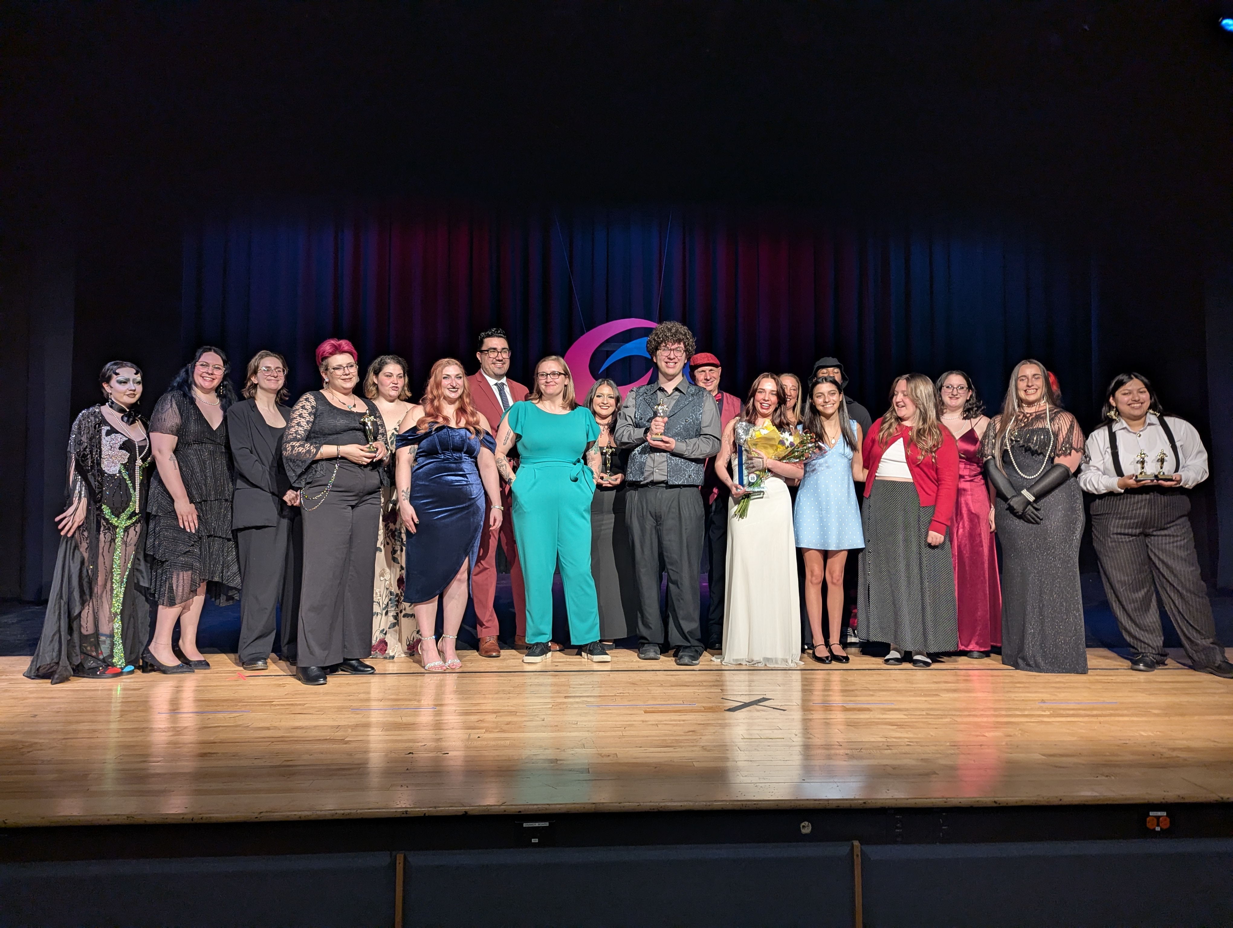 Group photo at 18th Annual Communication Awards