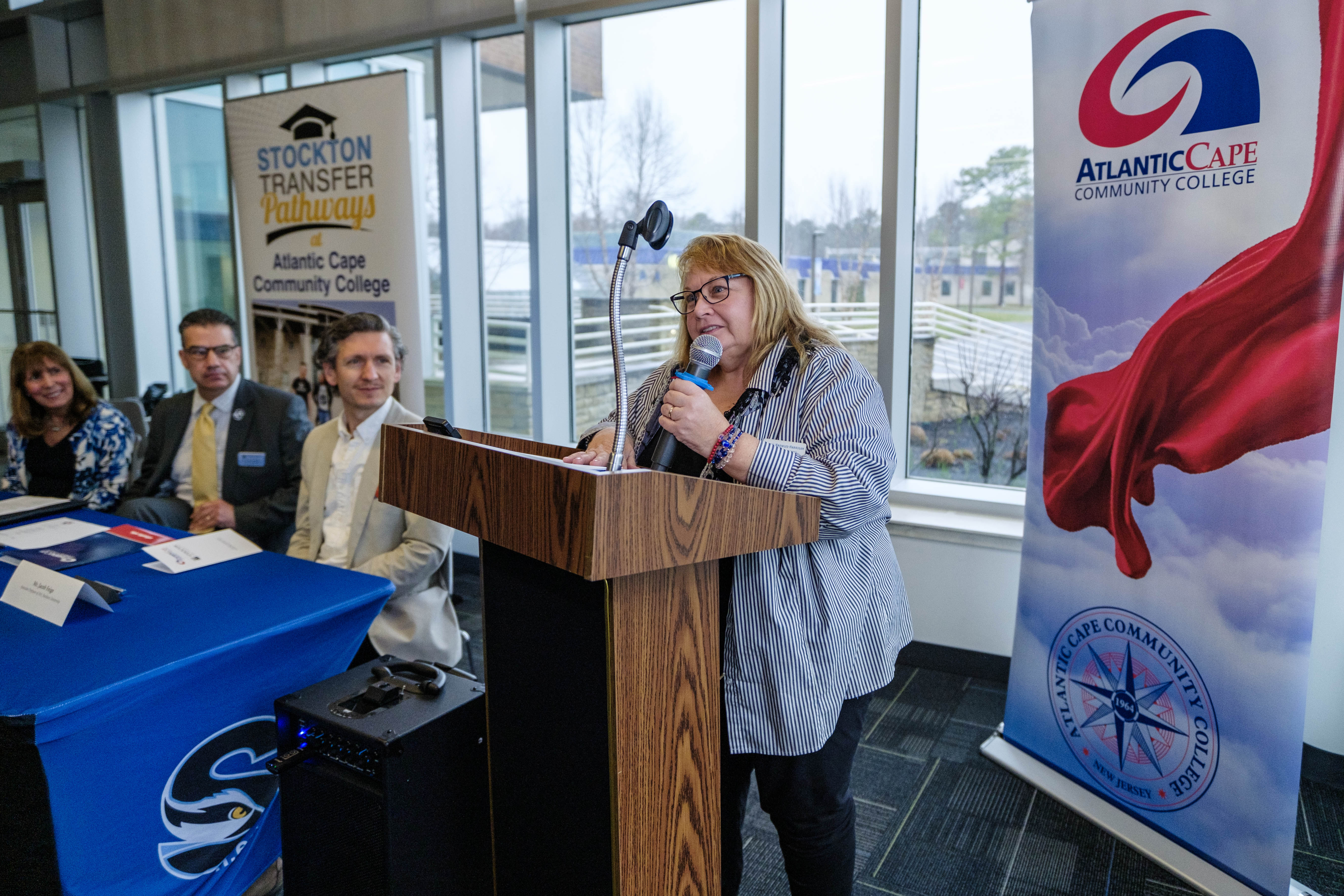 Professor Cheryl Knowles-Harrigan speaks