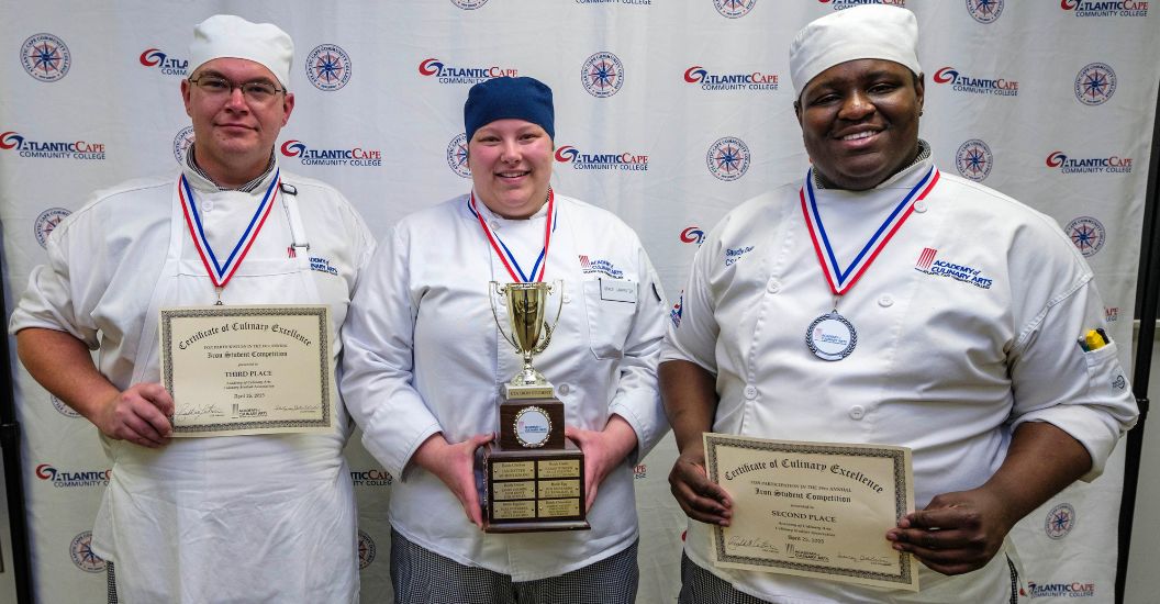 ACA students Austin Krautwald, Grace Carpenter and Saudley Delphin