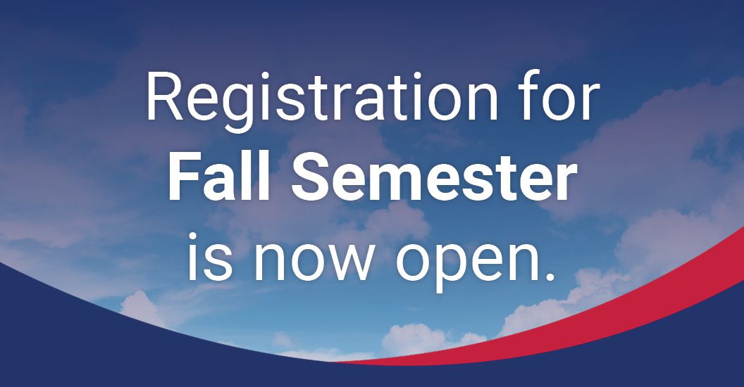 Registration for Atlantic Cape's Fall Semester opens April 7