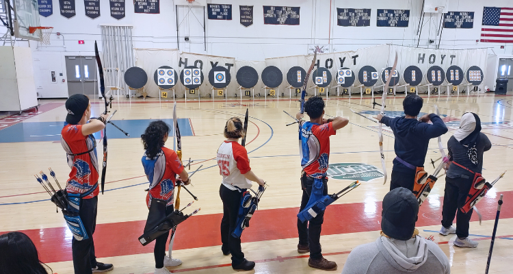 Atlantic Cape archers take aim during annual Breast Cancer Fundraiser event
