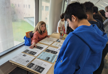 Students from Wildwood Middle School take part in Career Exploration Fair at Atlantic Cape's Cape May campus