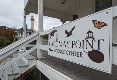 The Cape May Point Science Center entrance