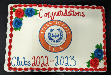 Cake just for the SGA Club Recognition Ceremony